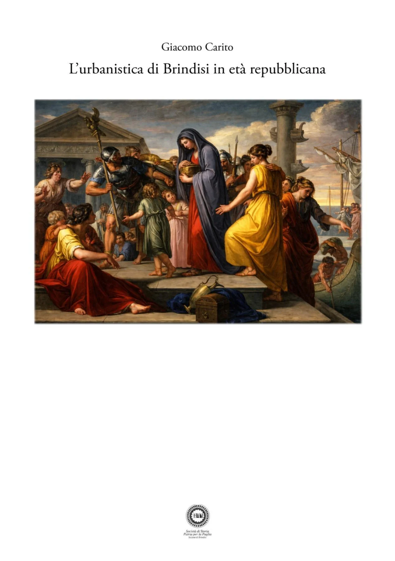 Copertina di L’urbanistica di Brindisi in età repubblicana